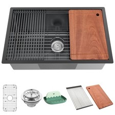 Black kitchen sink for sale  Brentwood