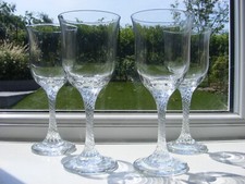Vintage wine glasses for sale  GLASTONBURY
