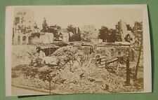 Photo cdv ruines d'occasion  Plombières-lès-Dijon
