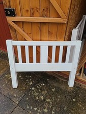 White wooden single for sale  HITCHIN