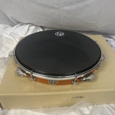 Pandeiro de madeira brasileiro de percussão latina LP3012 LP com cabeça sintética (leia) comprar usado  Enviando para Brazil