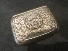 Antique epns snuff for sale  MALMESBURY
