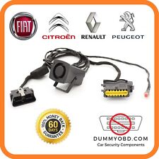 FIAT RENAULT ABARTH MANEQUIM OBD PORTA SIRENE ALIMENTADA Anti Roubo immo bypass segurança comprar usado  Enviando para Brazil