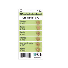 Serie ugelli 6pz usato  Corato