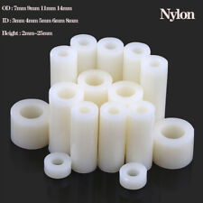 Abstandshalter Distanzhülsen Weiß Kunststoff Polyamid ABS Nylon M3 M4 M5 M6 M8 comprar usado  Enviando para Brazil