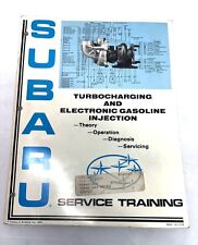 Manual de treinamento de serviço de turbocompressor e injeção eletrônica Subaru 1984 comprar usado  Enviando para Brazil