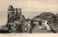 Cpa saint lunaire d'occasion  Gennevilliers