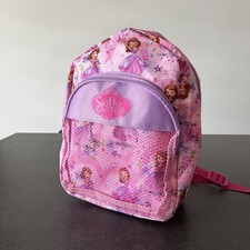 Mochila Sofia the First Princess rosa leve não usada 25cm/9" comprar usado  Enviando para Brazil