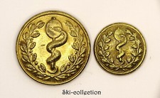 Boutons officiers santé d'occasion  Toulouse-