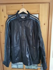 Schwarze trapper lederjacke gebraucht kaufen  Offenbach am Main