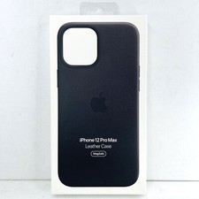 Capa de couro genuína Apple com MagSafe para iPhone 12 Pro Max - Preta MHKM3ZE/A comprar usado  Enviando para Brazil