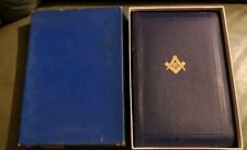 Masonic zipper bible for sale  GLASGOW