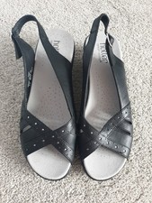 Hotter black silver for sale  COLCHESTER