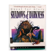 Sierra Computer Game Quest for Glory - Shadows of Darkness (PC CD-ROM) Justo/EX comprar usado  Enviando para Brazil