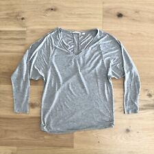 Blusa Country Road cinza manga 3/4 Batwing, tamanho M comprar usado  Enviando para Brazil