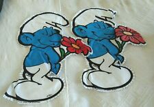 Smurf flower pillow for sale  Parker