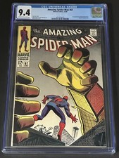 Amazing Spider-Man #67 Marvel Comics 1968 1ª Aparição Randy Robertson CGC 9.4 comprar usado  Enviando para Brazil