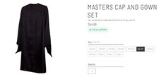 Master gown hood for sale  Saint Louis