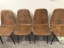 Set velvet dining for sale  BRISTOL