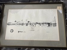 Vintage framed original for sale  WADEBRIDGE
