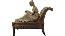 Woman figurine reading for sale  CHICHESTER