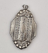 silver art deco lockets for sale silver art deco lockets for sale HORLEY