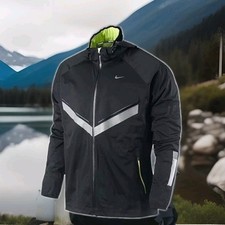 Jaqueta de corrida Nike Vapor 5 recorde mundial masculina GG preta Volt 465389 reflexo ventilado, usado comprar usado  Enviando para Brazil