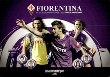 Cartolina calciatori fiorentin usato  Italia