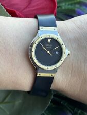 Usado, Hublot MDM Geneve clássico quartzo senhora ouro 18k e aço fabricado na Suíça comprar usado  Enviando para Brazil