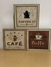 Coffee wall signs for sale  EDGWARE