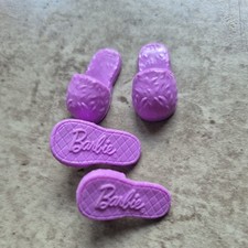 Barbie doll slippers for sale  GLASGOW