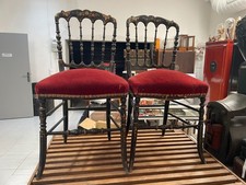 Paire chaises napoléon d'occasion  France