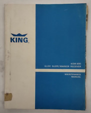 King KGM-690 Glide Slope/Marker Receptor Manual de Manutenção-Original comprar usado  Enviando para Brazil