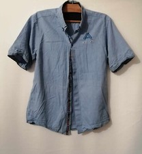 Chemisette bleue coton d'occasion  Bourg-de-Thizy