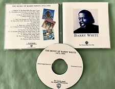 Barry White        ** PROMO CD **        The Music of Barry White 1972 - 1994 comprar usado  Enviando para Brazil
