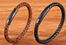 Echtleder armband edelstahl gebraucht kaufen  Leonberg