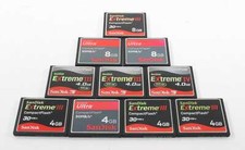 Lot sandisk compactflash for sale  Waterford