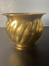 Vintage brass ribbed for sale  Redmond