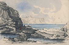 Castle ruins coastline for sale  SALISBURY