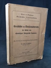 Geschichte medizinalwesens geb gebraucht kaufen  Lübeck