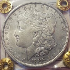 Dollaro morgan 1886 usato  Serino