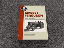 I&T Massey Ferguson 230 235 240 245 250 manual de reparo de loja de tratores MF-42 comprar usado  Enviando para Brazil
