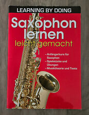 Saxophon musiktheorie lernen gebraucht kaufen  Velbert