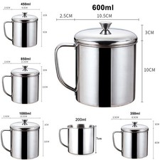 Griff edelstahl tasse gebraucht kaufen  Versand nach Germany