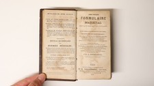 Ancien livre formulaire d'occasion  Marseille IX