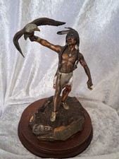 Bronze indian sculpture for sale  ROCHESTER