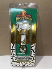 Relógio de quartzo Mighty Morphin Power Rangers White Ranger série de colecionador novo comprar usado Relógio de quartzo Mighty Morphin Power Rangers White Ranger série de colecionador novo comprar usado  Enviando para Brazil
