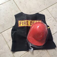 Firefighter costume fireman for sale  RUSHDEN