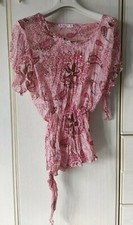 Maglia rosa asimmetrica usato  Italia