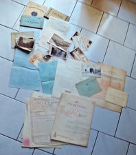 Lot vieux papiers d'occasion Lot vieux papiers d'occasion  Vire